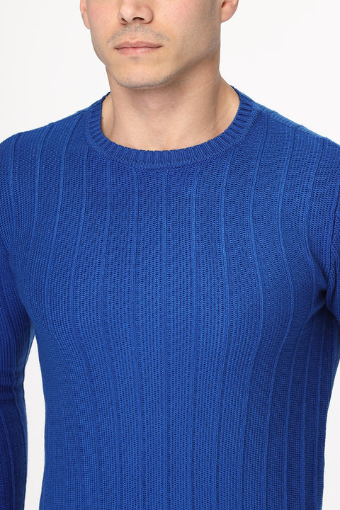 Regular Fit Pullover Blue