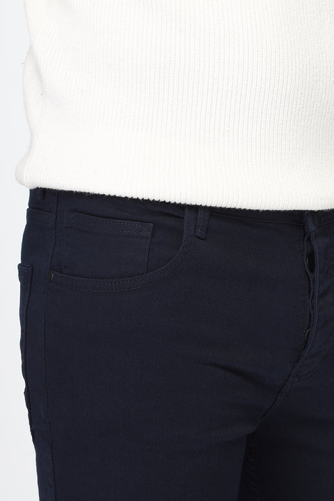 Slim Fit Trousers Jeans Dark Blue