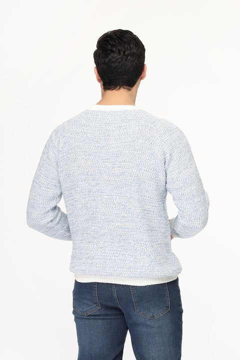 Regular Fit Pullover Light Blue
