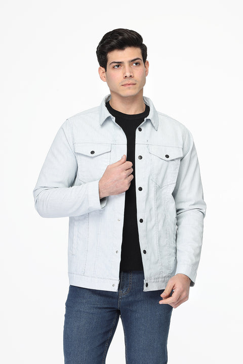 Jacket Jeans Regular Fit Gray