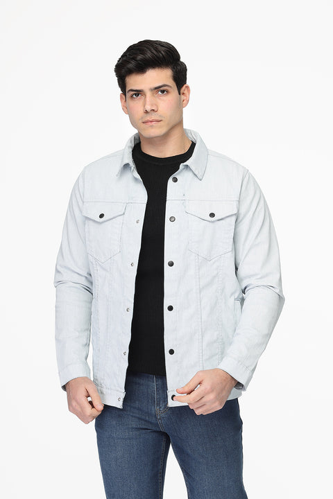 Jacket Jeans Regular Fit Gray