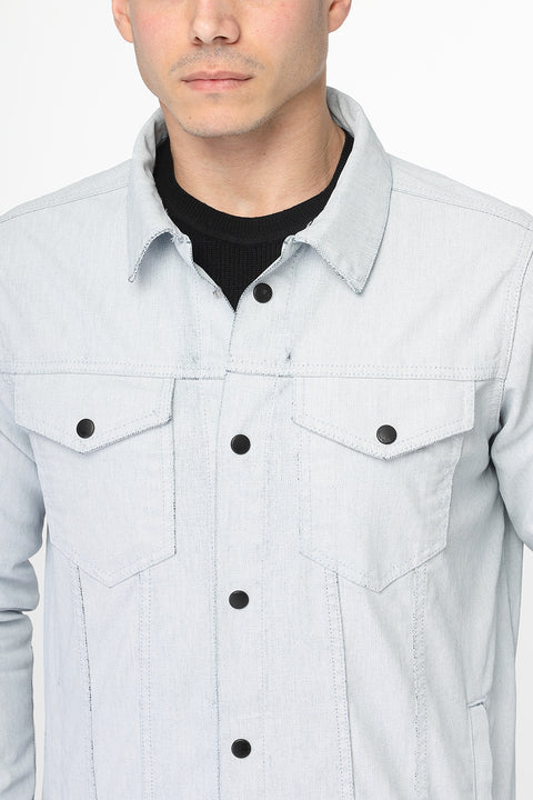 Jacket Jeans Regular Fit Gray
