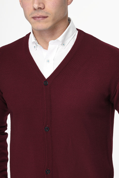 Regular Fit Pullover Maroon