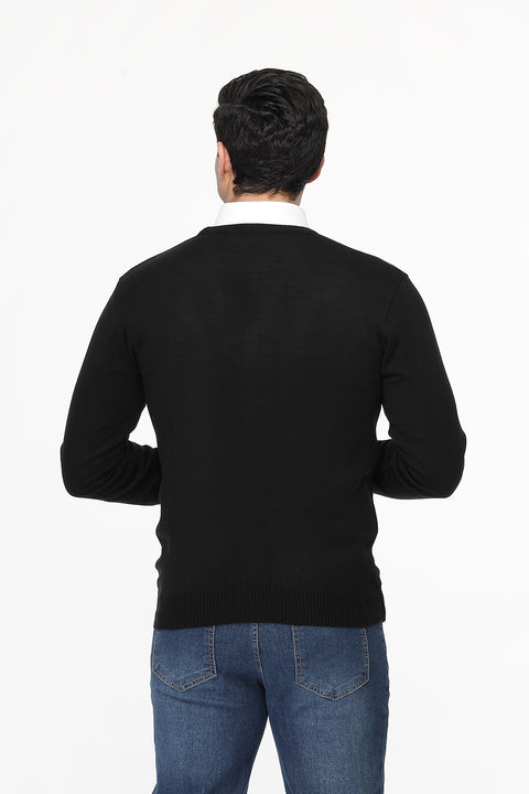 Regular Fit Pullover Black