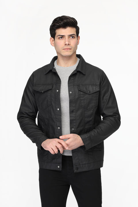 Jacket Jeans Regular Fit Black
