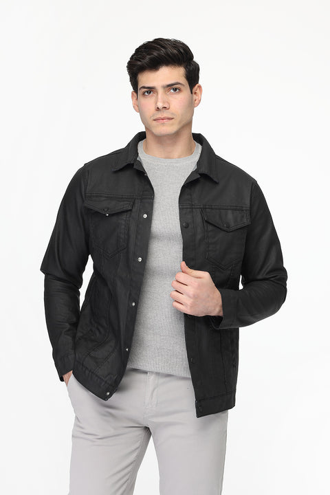 Jacket Jeans Regular Fit Black
