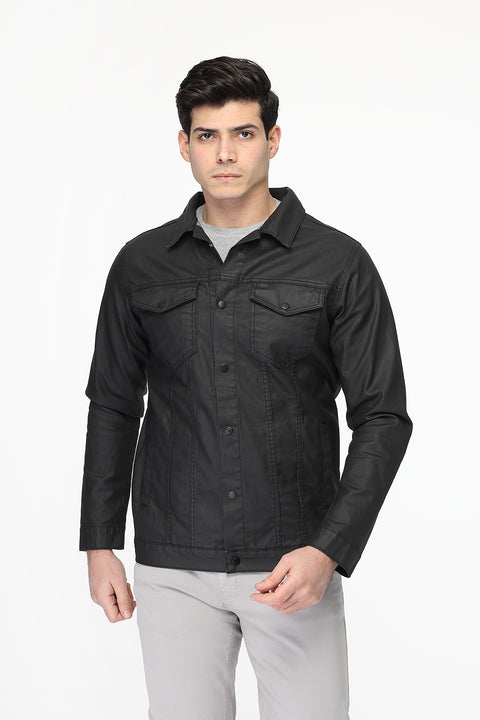 Jacket Jeans Regular Fit Black