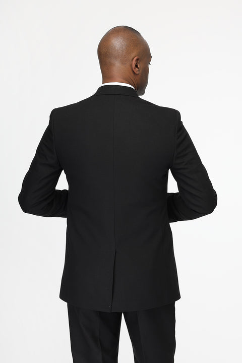 Slim Fit Suit Black