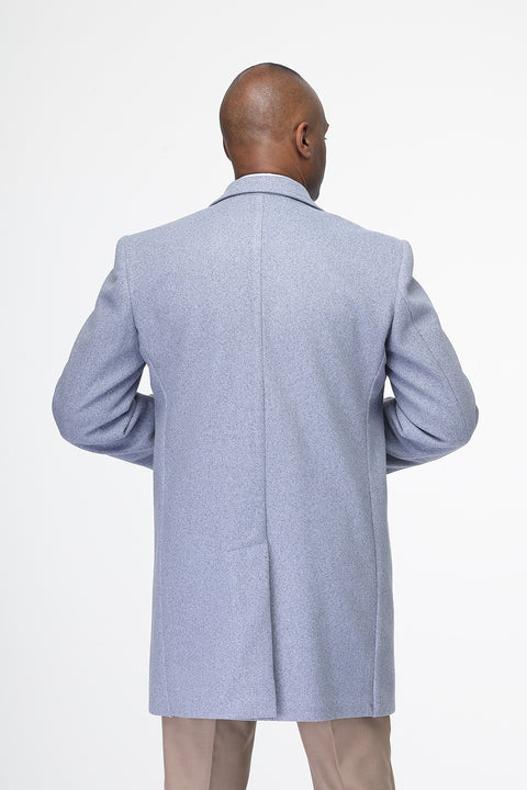 Regular Fit Coat Blue