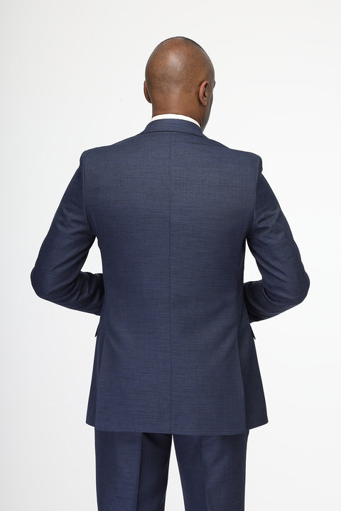 Slim Fit Suit Dark Blue