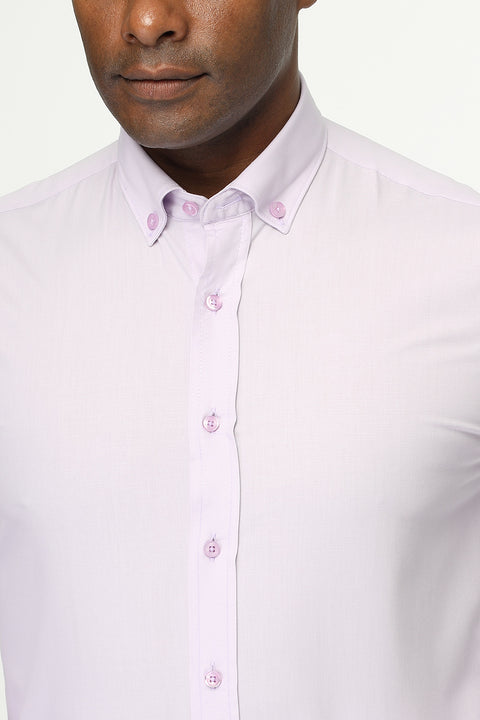 Classic Shirt Slim fit Light Purple