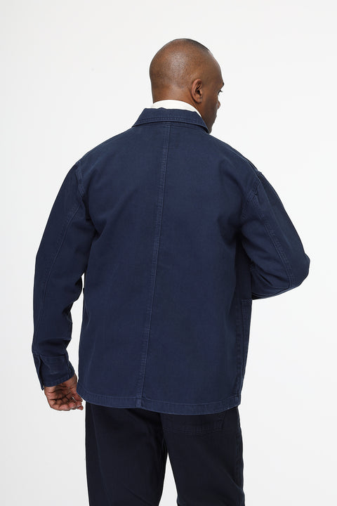 Jacket Gabardine Regular Fit Dark Blue