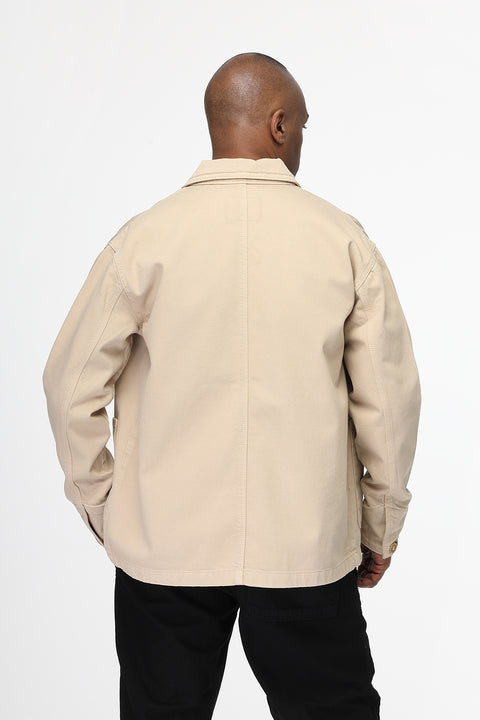 Jacket Gabardine Regular Fit Beige