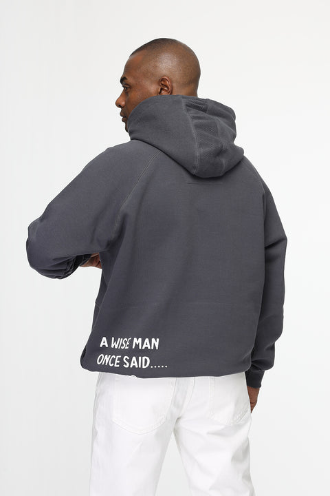 Relax Fit Sweat Shirt Gray