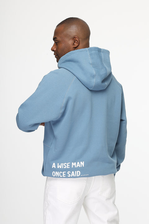 Relax Fit Sweat Shirt Light Blue