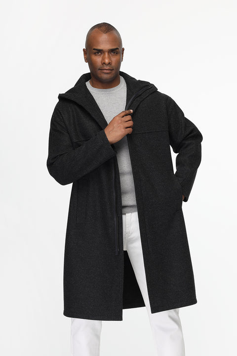 Over Size Coat Gray