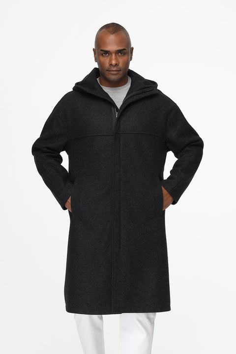 Over Size Coat Gray