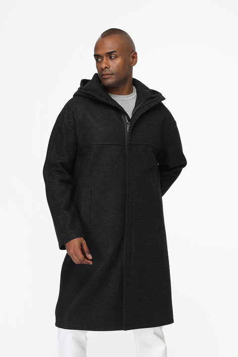 Over Size Coat Gray