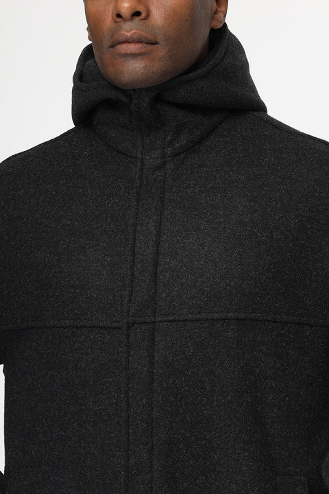 Over Size Coat Gray