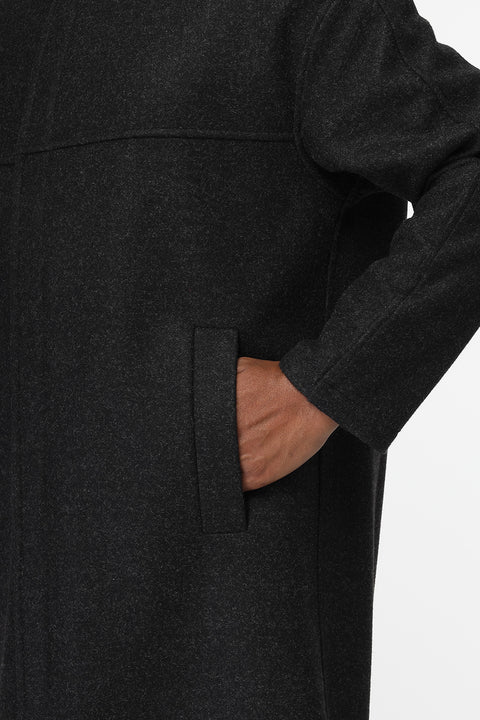 Over Size Coat Gray
