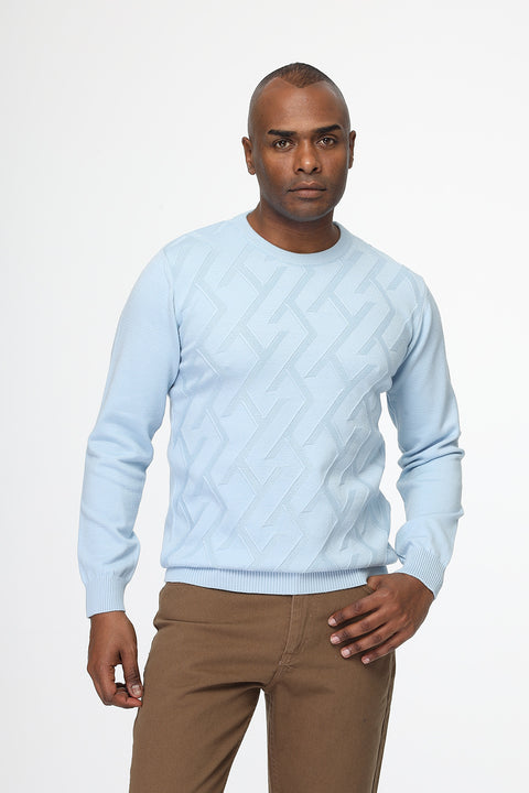 Regular Fit Pullover Light Blue