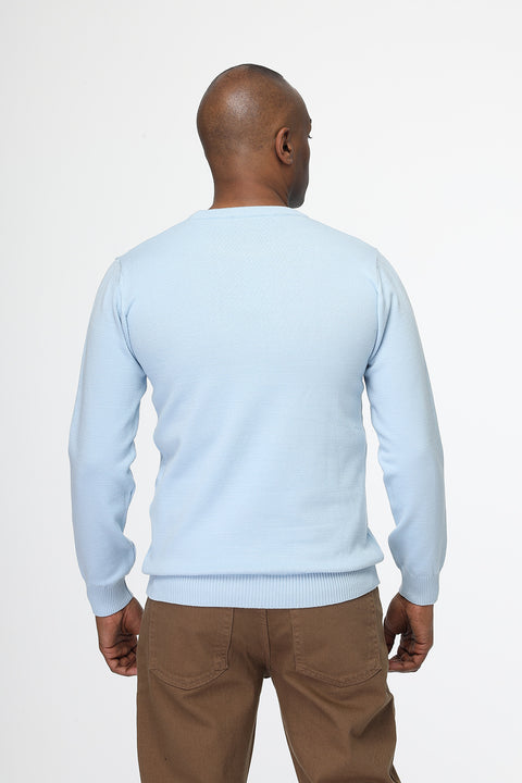 Regular Fit Pullover Light Blue