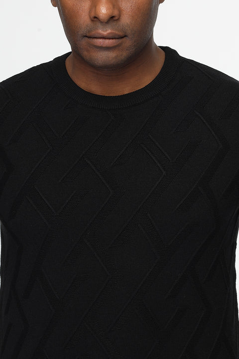 Regular Fit Pullover Black