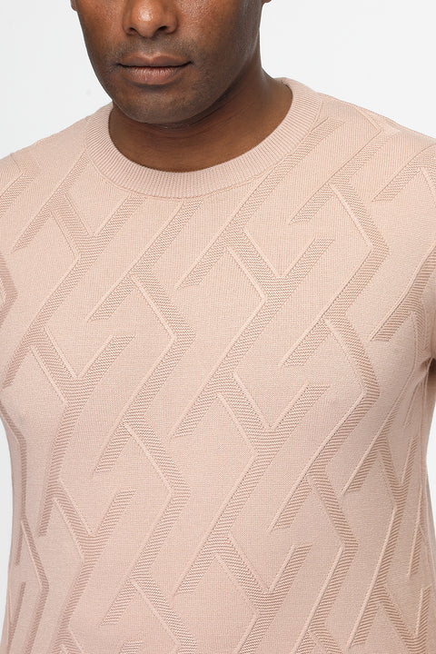 Regular Fit Pullover Beige