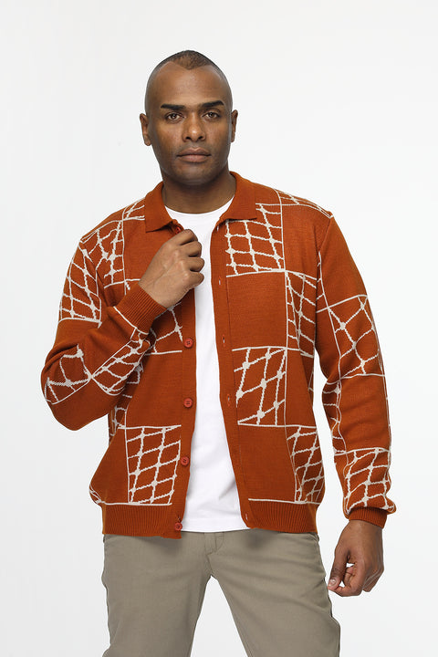 Regular Fit Pullover Orange