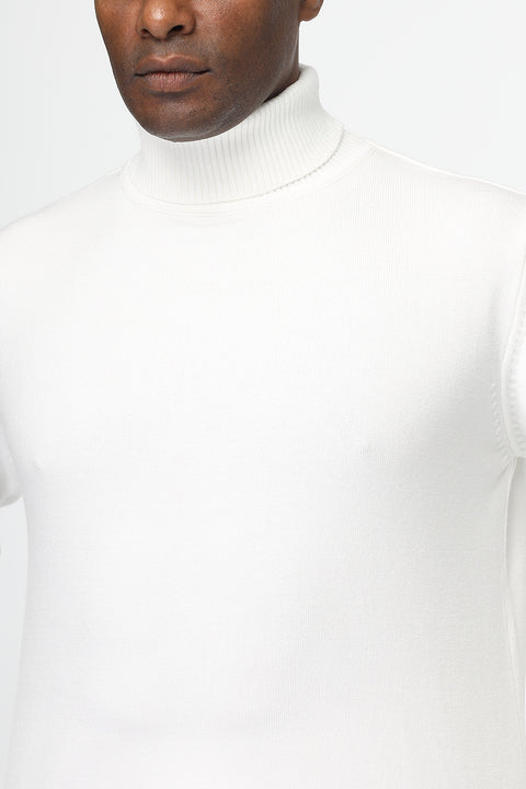 Regular Fit Pullover Off White