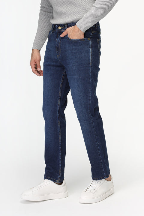 Athletic Trousers Jeans Blue