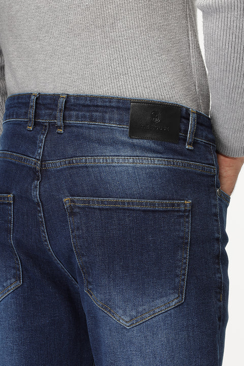 Athletic Trousers Jeans Dark Blue