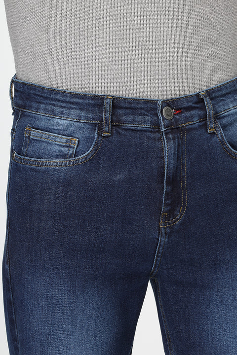 Athletic Trousers Jeans Dark Blue