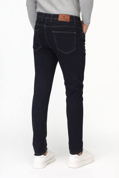 Slim Fit Trousers Jeans Dark Blue