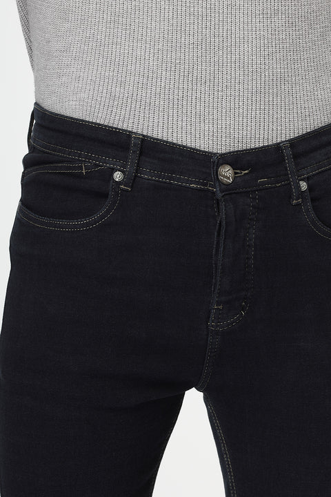 Slim Fit Trousers Jeans Dark Blue