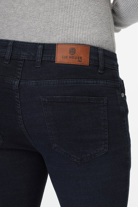 Slim Fit Trousers Jeans Dark Blue