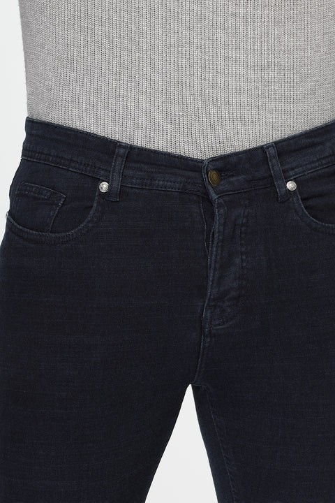 Slim Fit Trousers Jeans Dark Blue