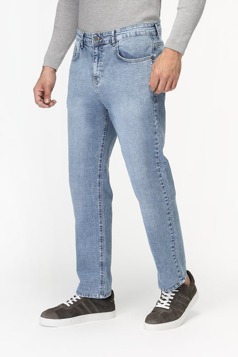 Athletic Trousers Jeans Light Blue