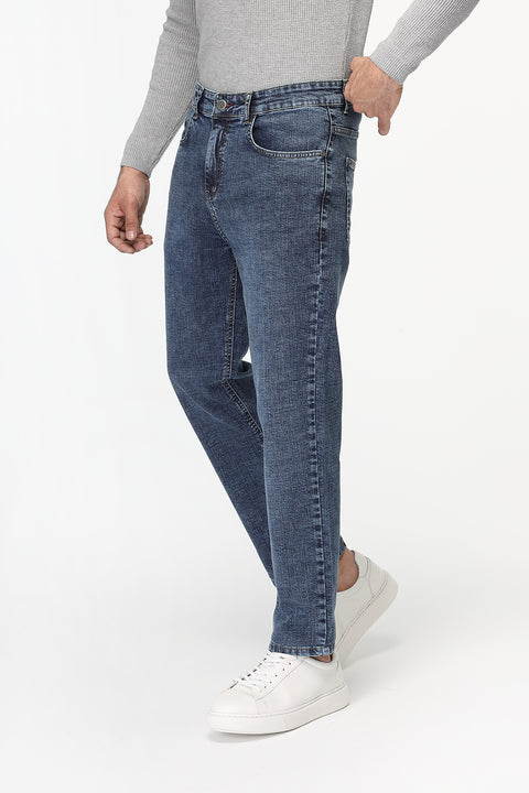 Athletic Trousers Jeans Blue