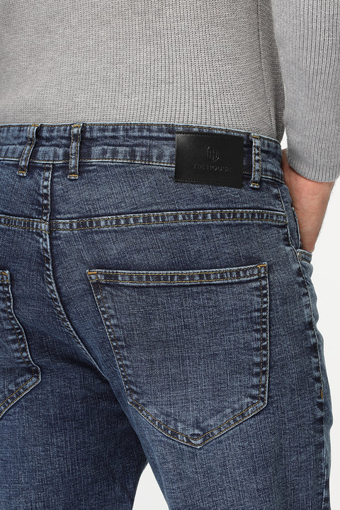 Athletic Trousers Jeans Blue