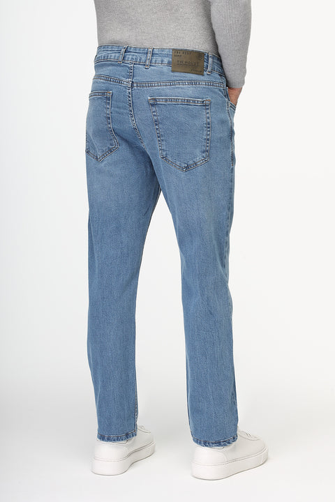 Athletic Trousers Jeans Light Blue