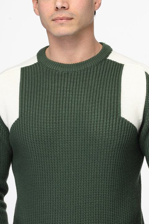 Regular Fit Pullover Green