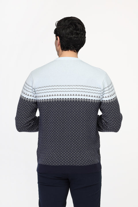 Regular Fit Pullover Blue