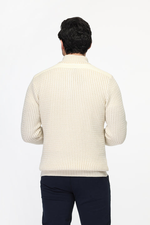 Regular Fit Pullover Beige