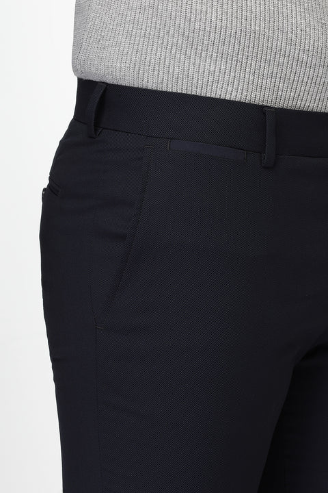 Slim Fit Classic Pants Dark Blue