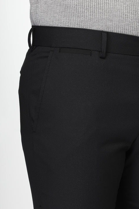 Slim Fit Classic Pants Dark Gray