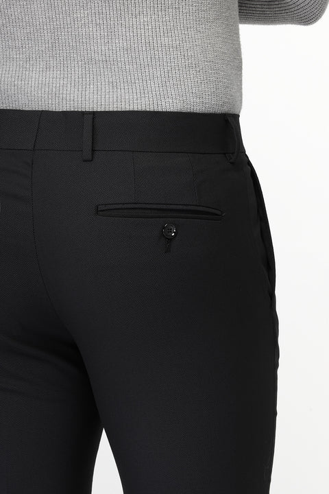 Slim Fit Classic Pants Dark Gray