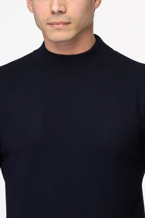 Regular Fit Pullover Dark Blue