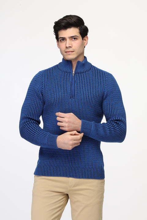 Regular Fit Pullover Blue