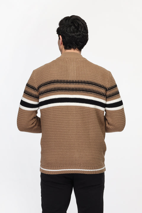 Regular Fit Pullover Beige
